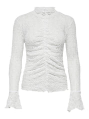 Bluse aus Spitze