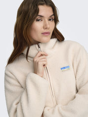Teddyjacke ONLEVA mit Stehkragen