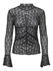 Bluse aus Spitze
