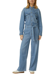 Jumpsuit Maxi aus Lyocellmix