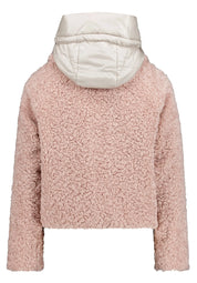 Plüschjacke in Schaf-Optik