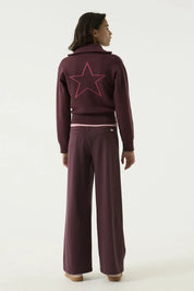 Sweatshirt mit Troyerkragen