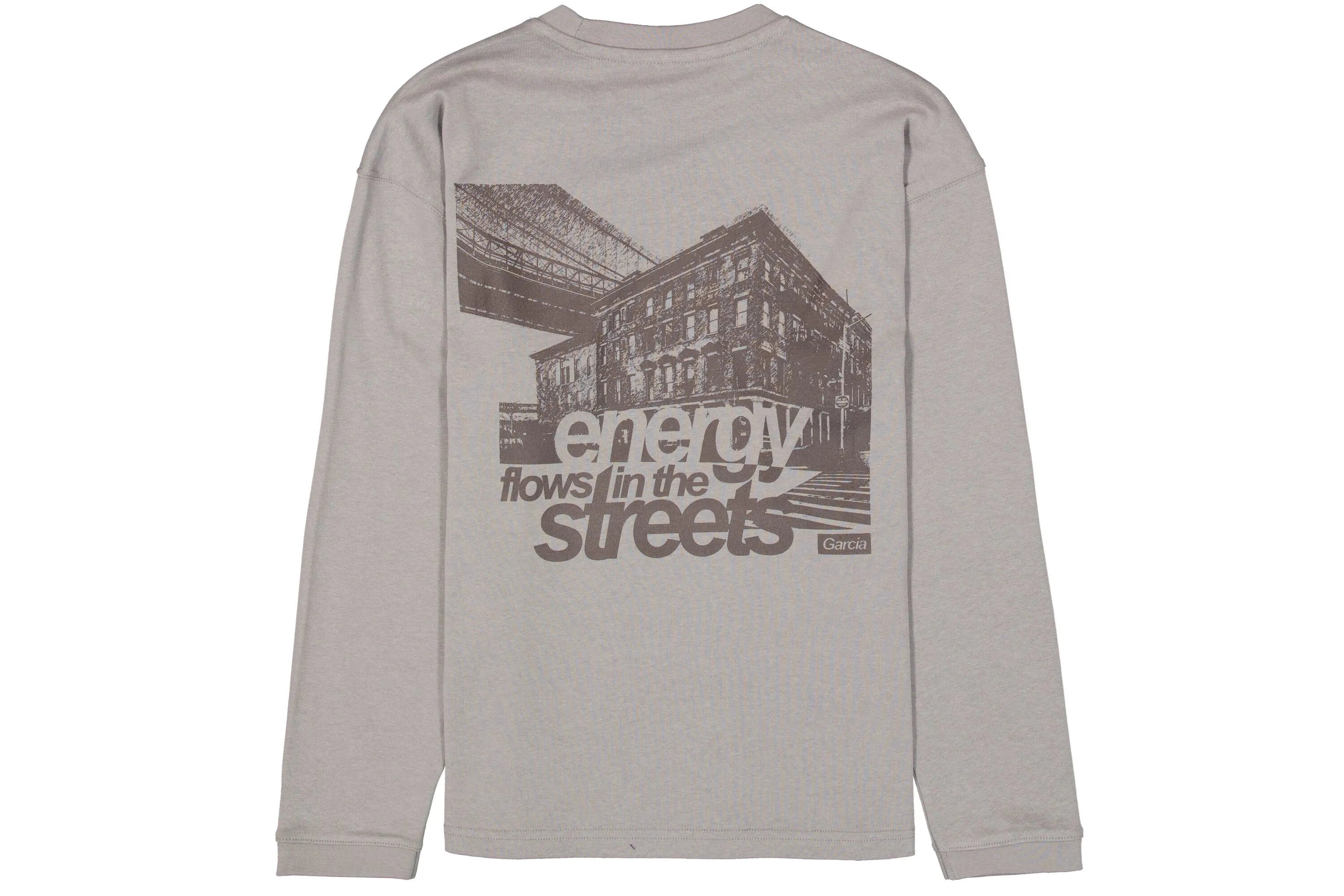 Langarmshirt aus Baumwolle