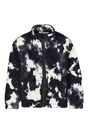 Fleecejacke mit Stehkragen