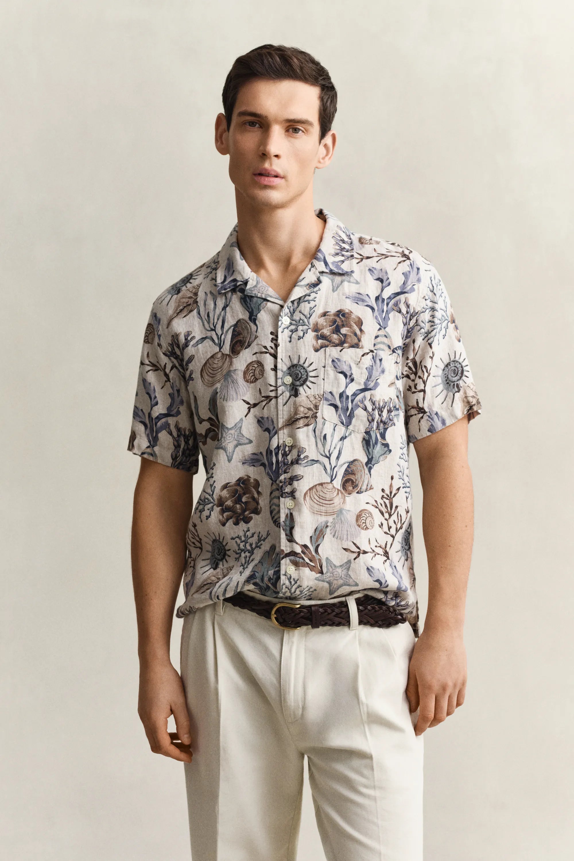 Leinenhemd Regular Fit