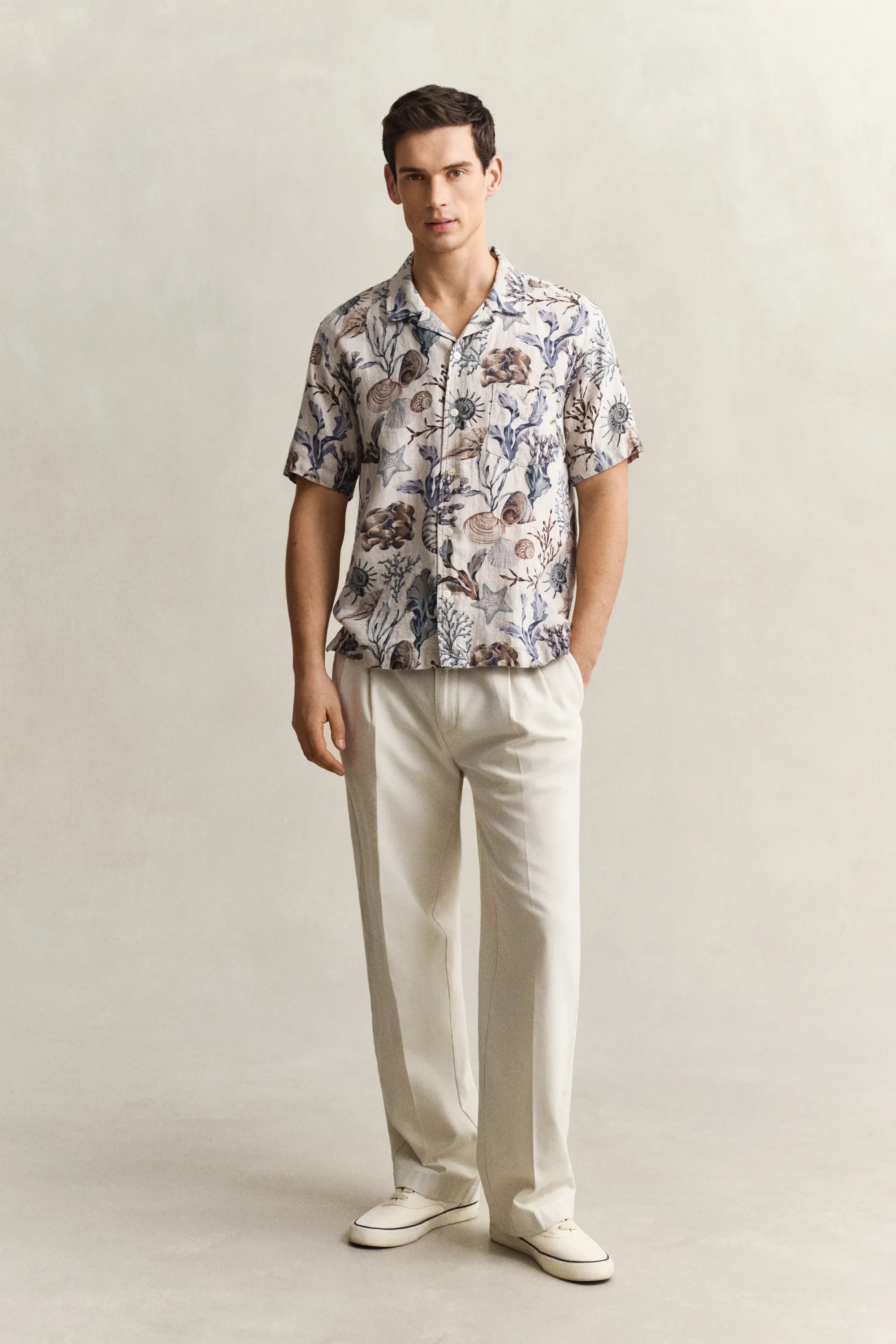 Leinenhemd Regular Fit