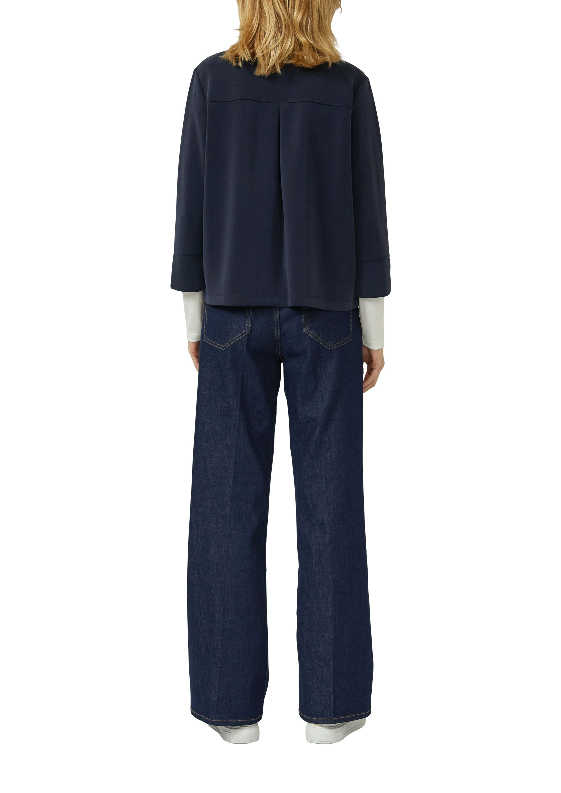 Sweatshirtjacke aus Modalmix