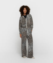 Sweatshirtjacke aus Viskosemix