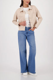 Overshirt mit aufgesetzten Taschen