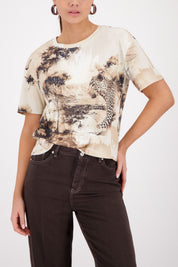 T-Shirt aus Baumwolle