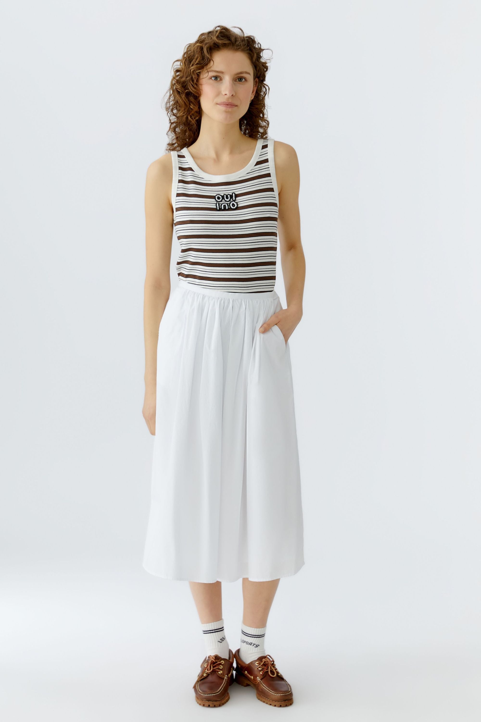 Tanktop aus Baumwollmix