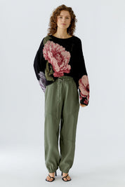 Stoffhose Relaxed Fit
