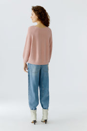 Strickpullover aus Viskosemix