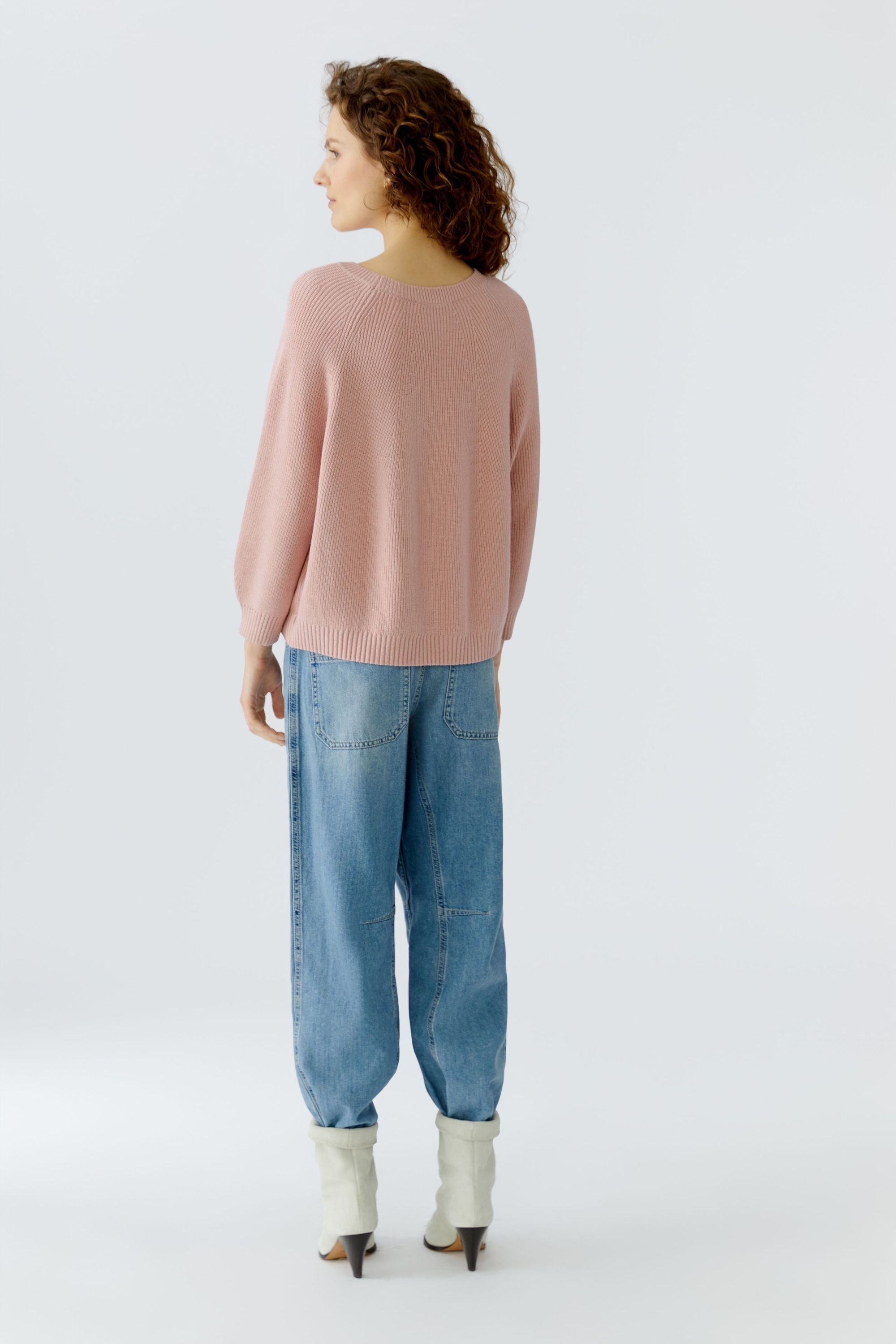 Strickpullover aus Viskosemix