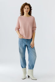Strickpullover aus Viskosemix