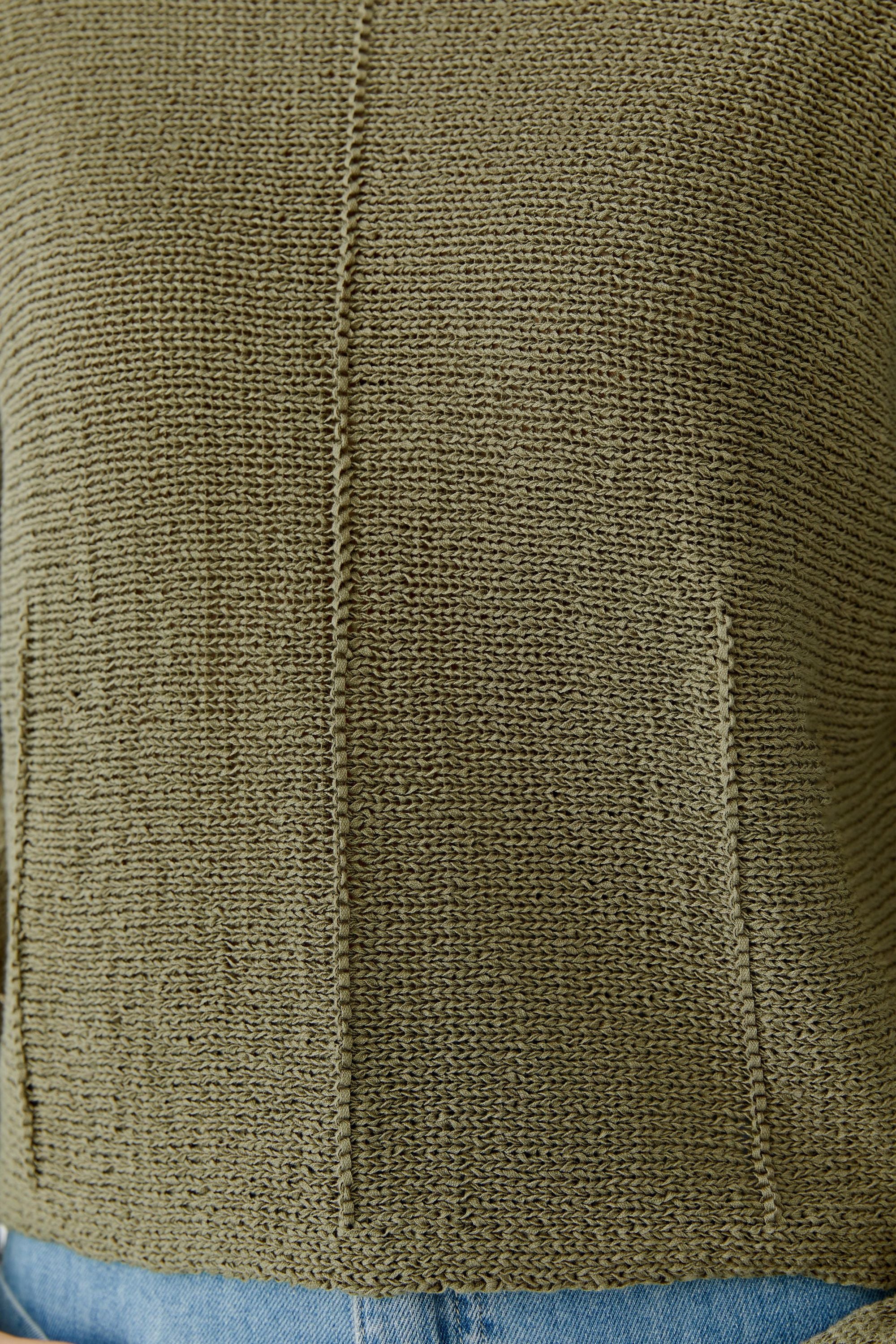Strickpullover aus Baumwollmix
