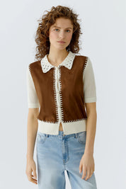 Strickjacke aus Baumwolle