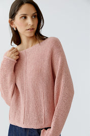 Strickpullover aus Baumwollmix