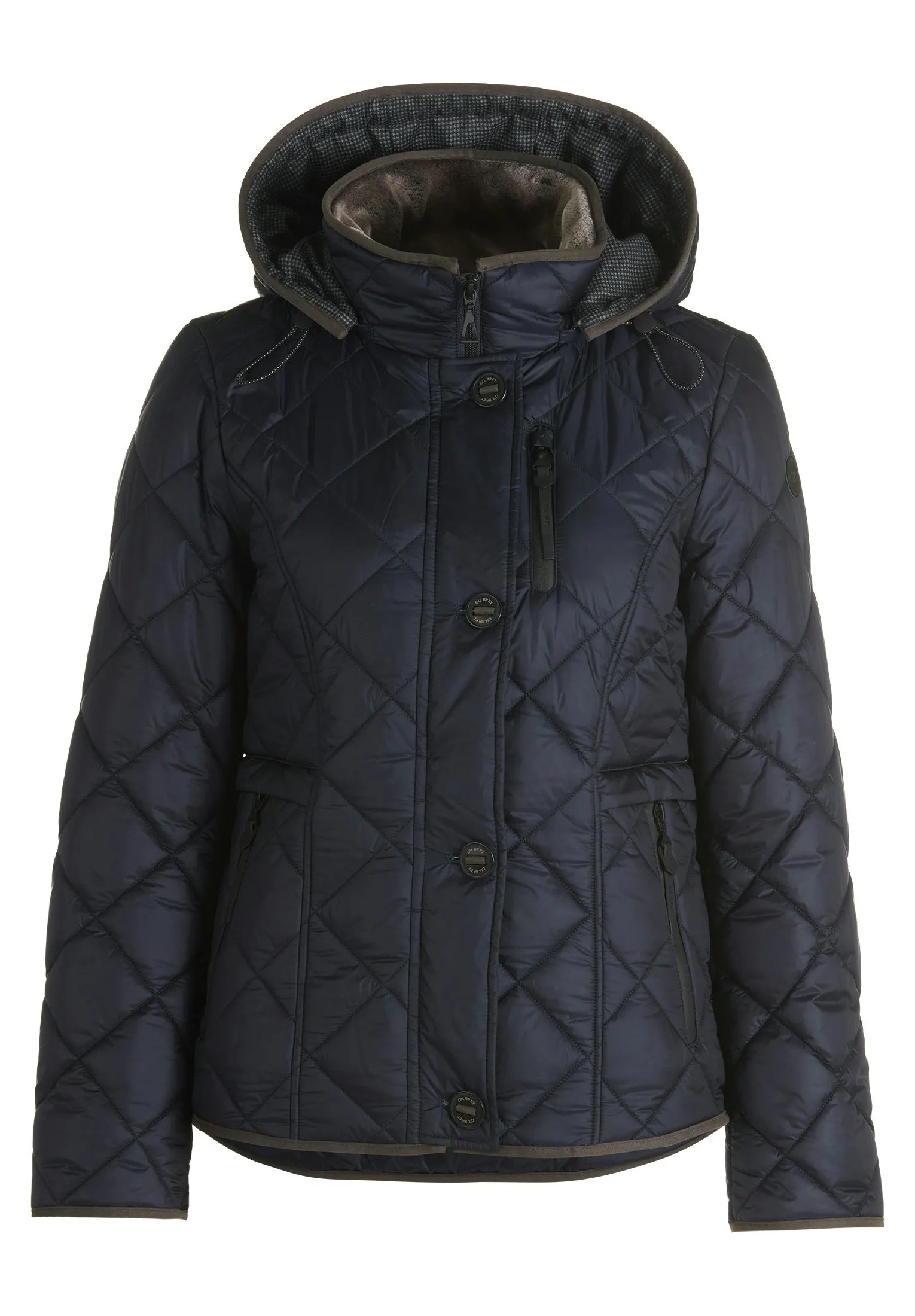 Steppjacke  mit Kapuze