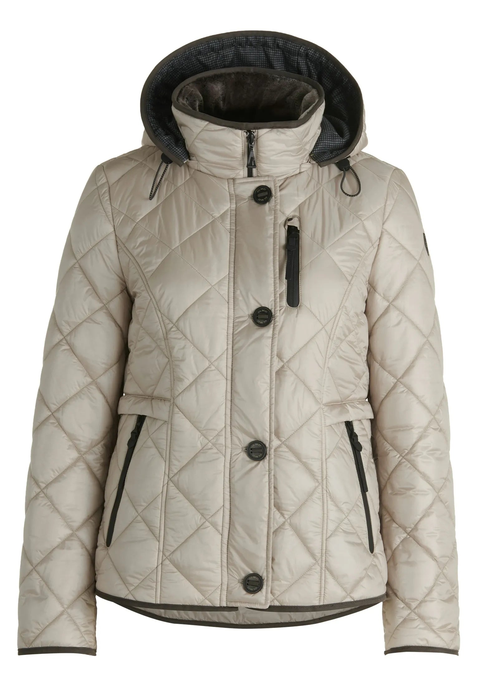 Steppjacke  mit Kapuze