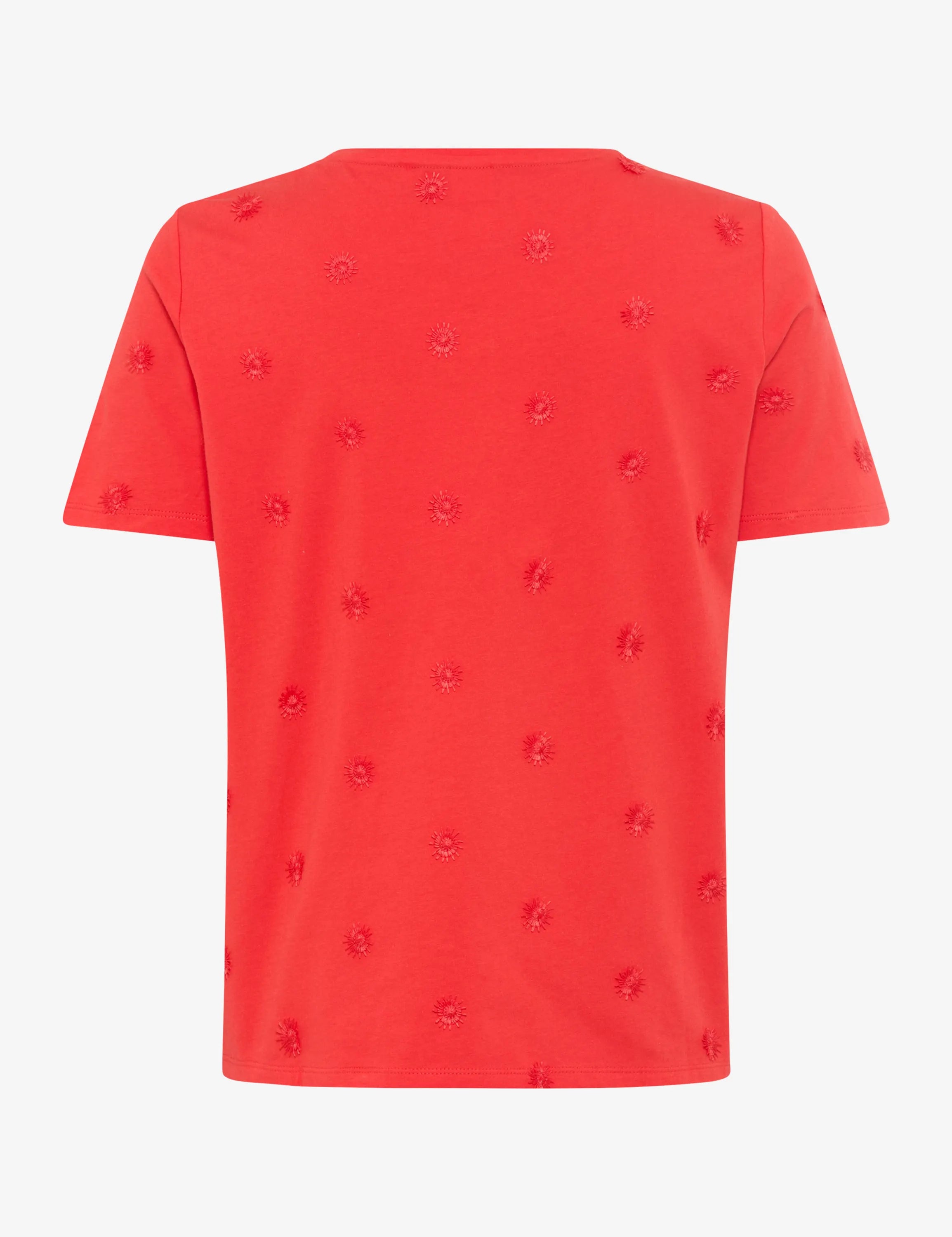 Shirt CIRA S mit Blumenstickerei