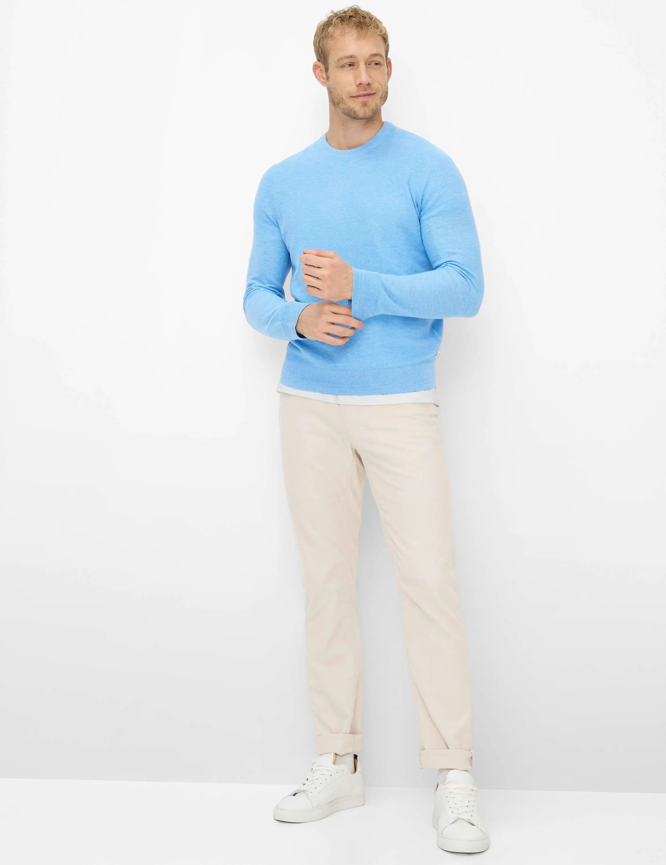 Strickpullover RICK aus Baumwollmix