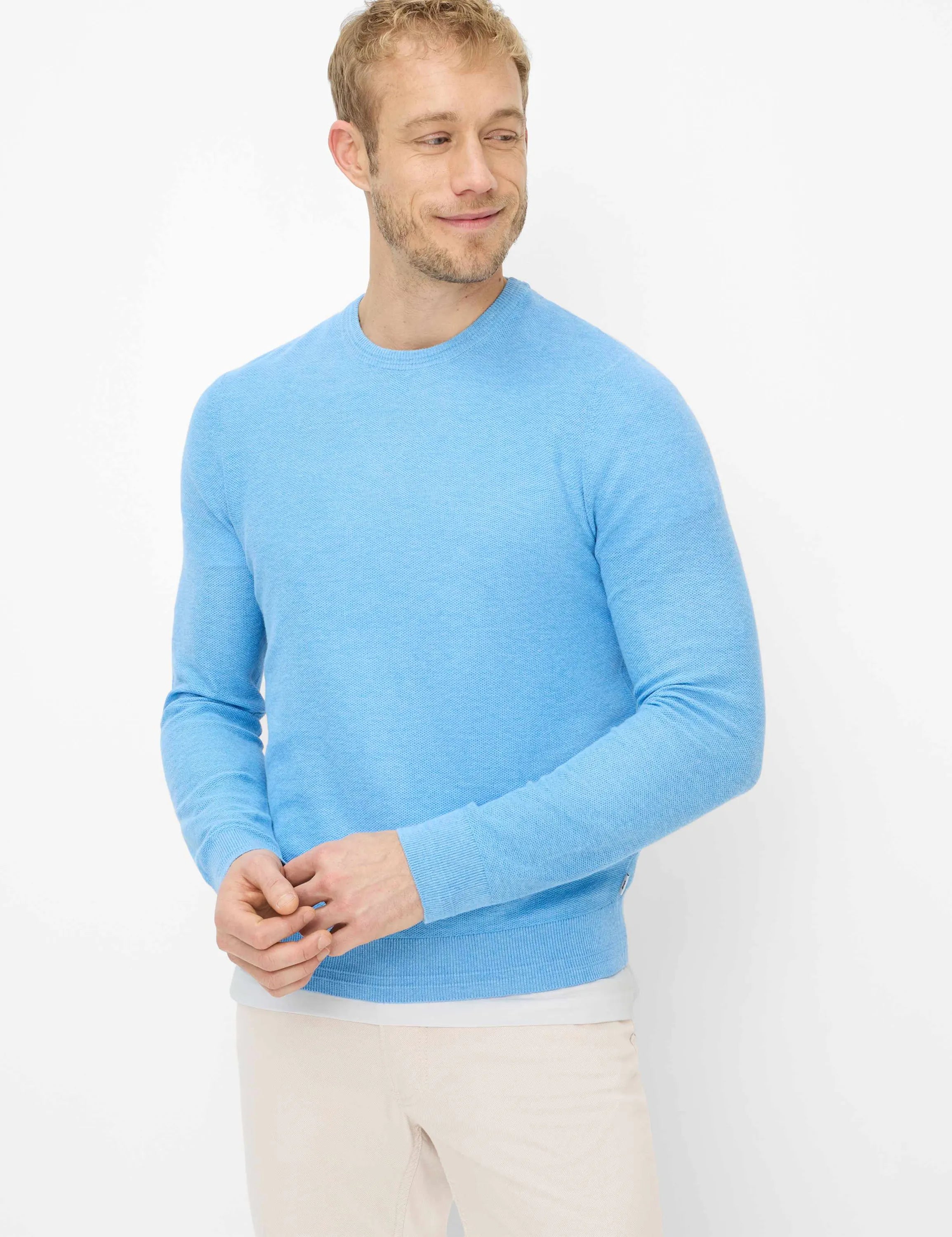 Strickpullover RICK aus Baumwollmix