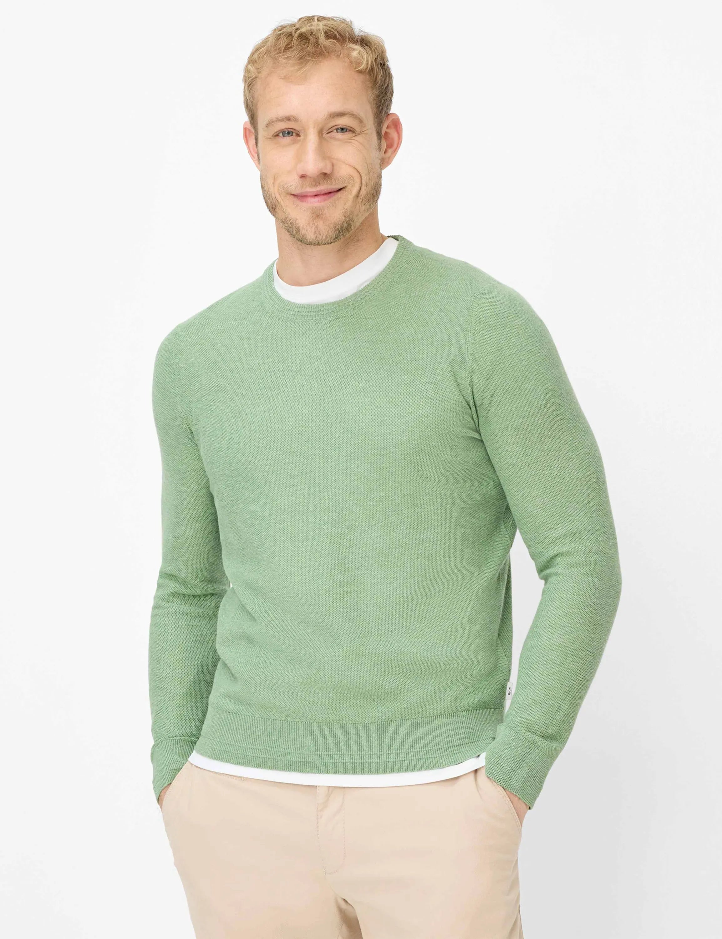 Strickpullover RICK aus Baumwollmix