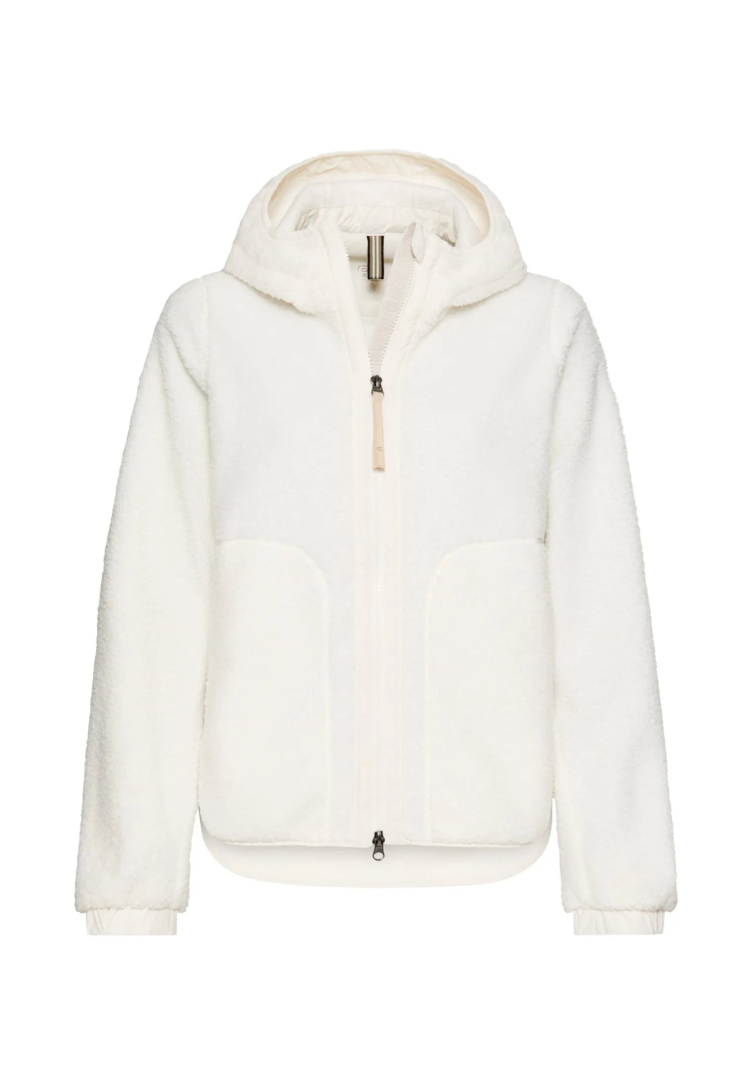 Teddy-Fleecejacke mit Kapuze