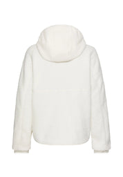 Teddy-Fleecejacke mit Kapuze