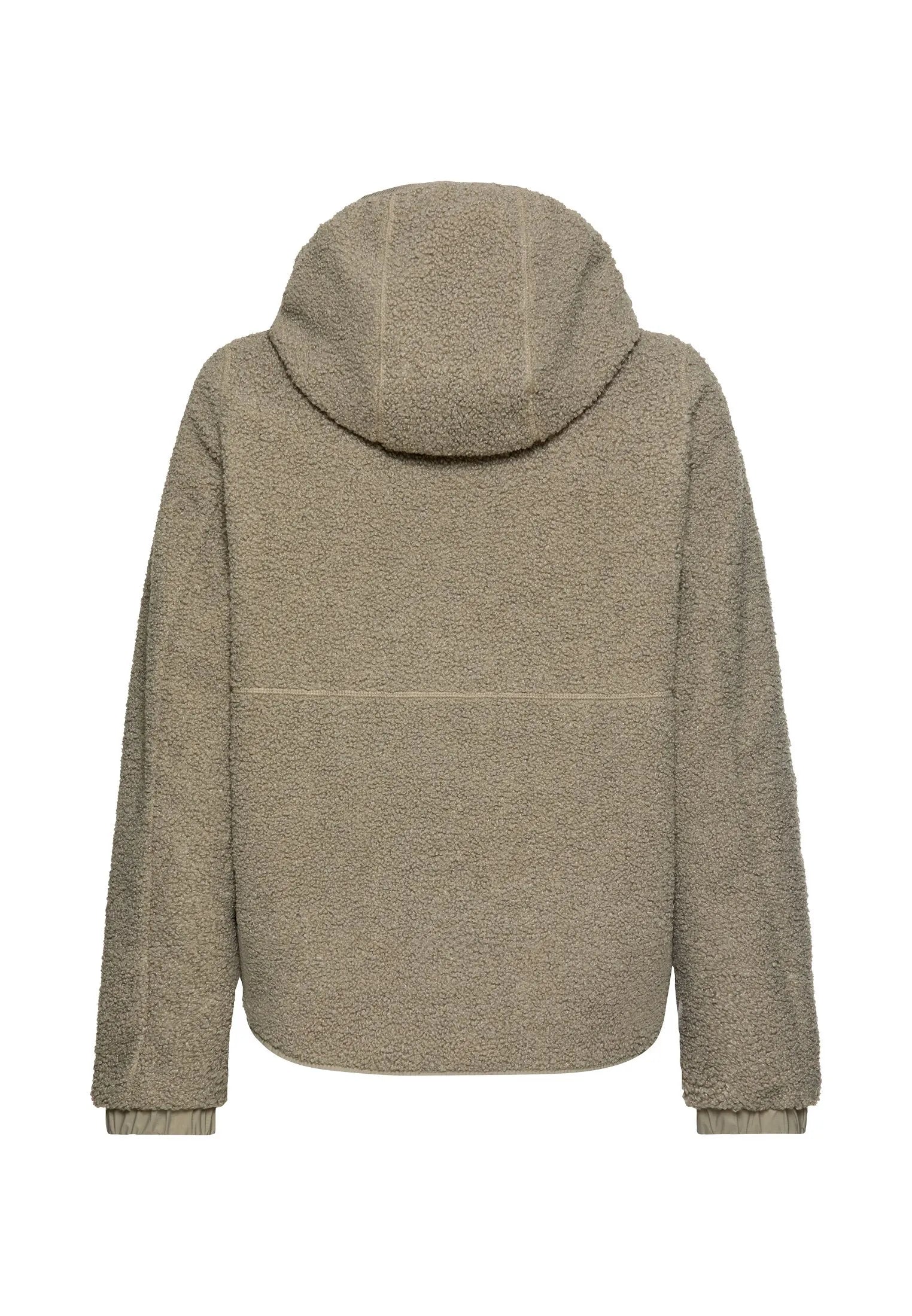 Teddy-Fleecejacke mit Kapuze
