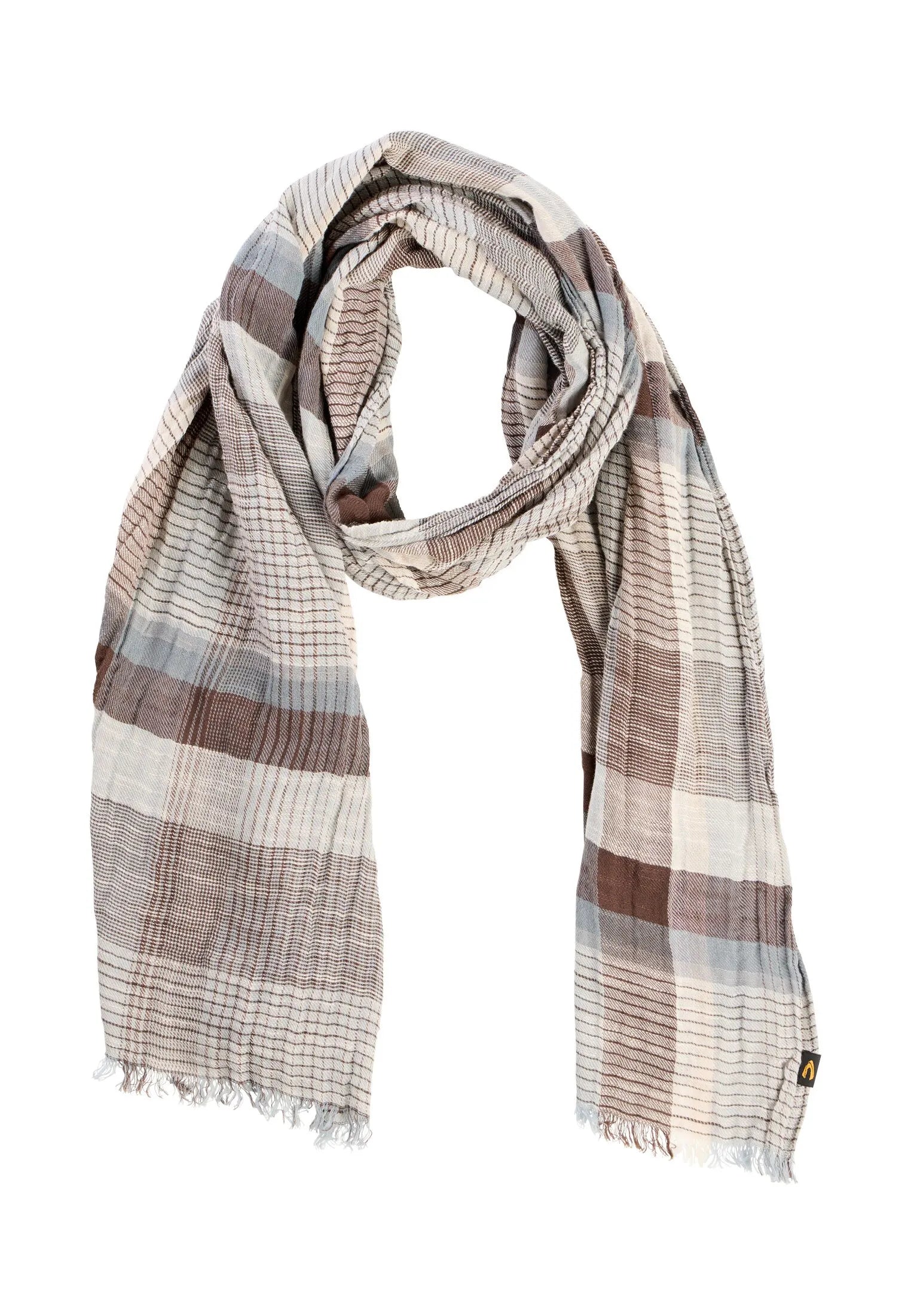 Webschal aus Baumwoll-Twill