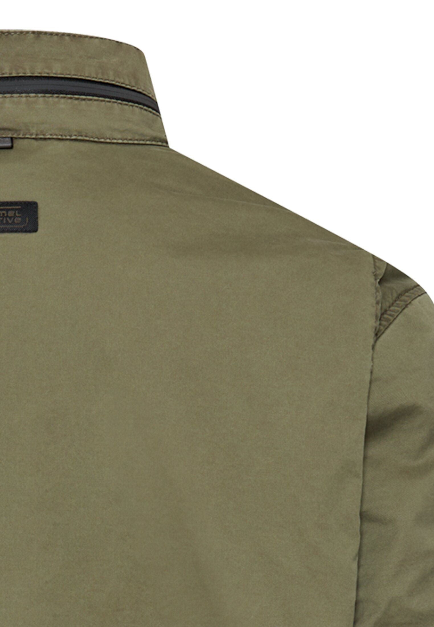 Feldjacke mit rollbarer Kapuze