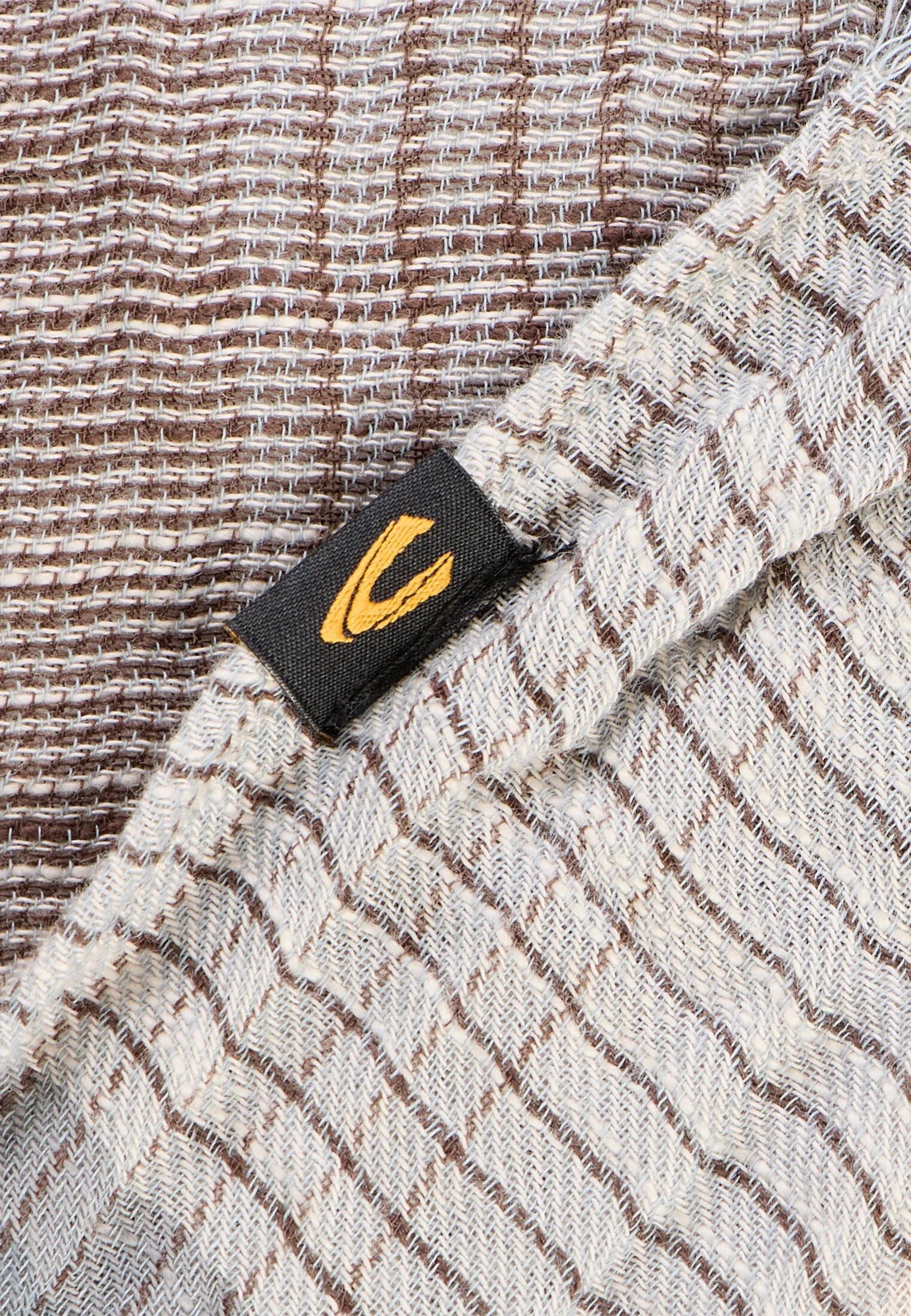 Webschal aus Baumwoll-Twill