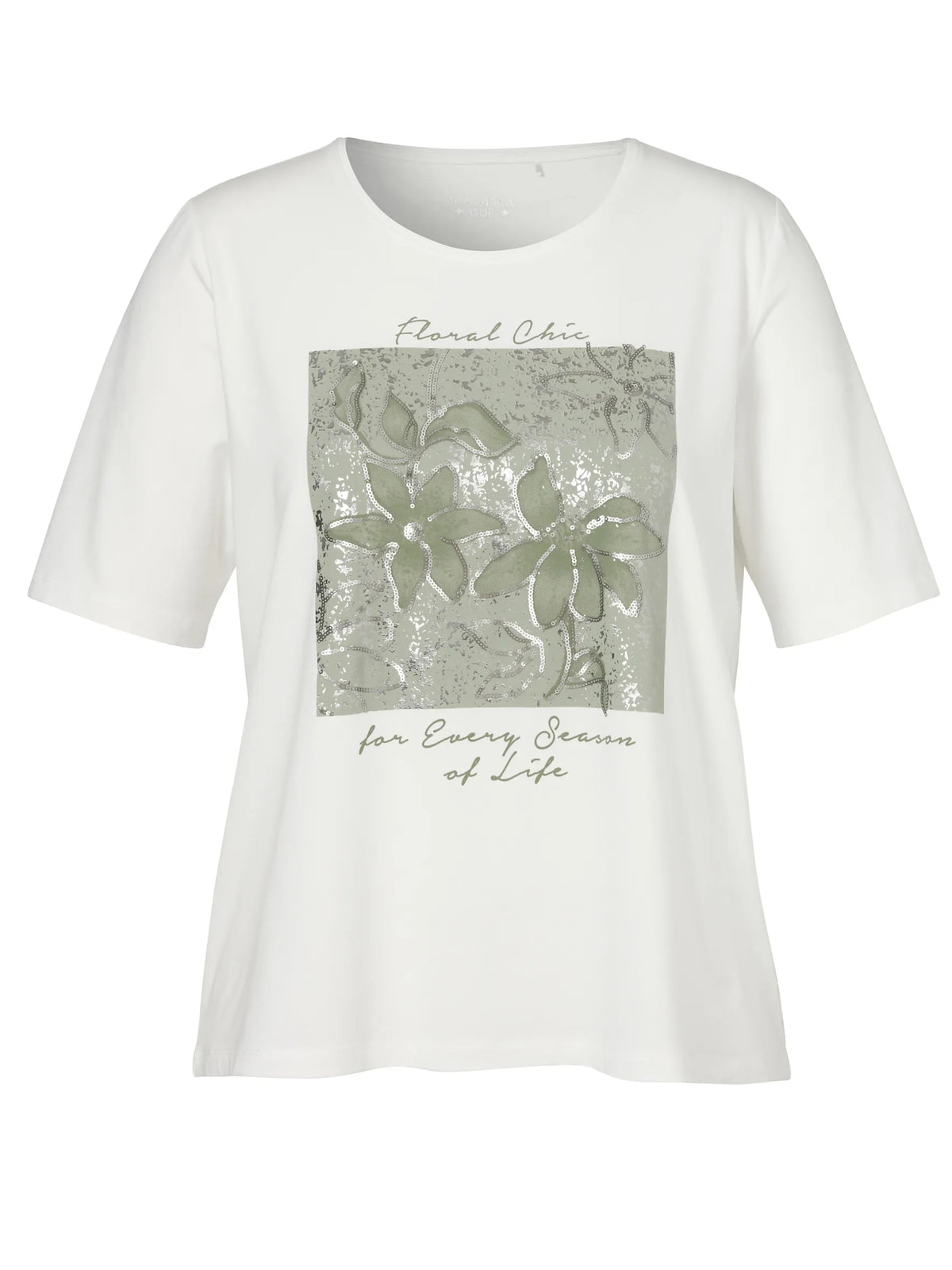 T-Shirt aus Baumwollmix