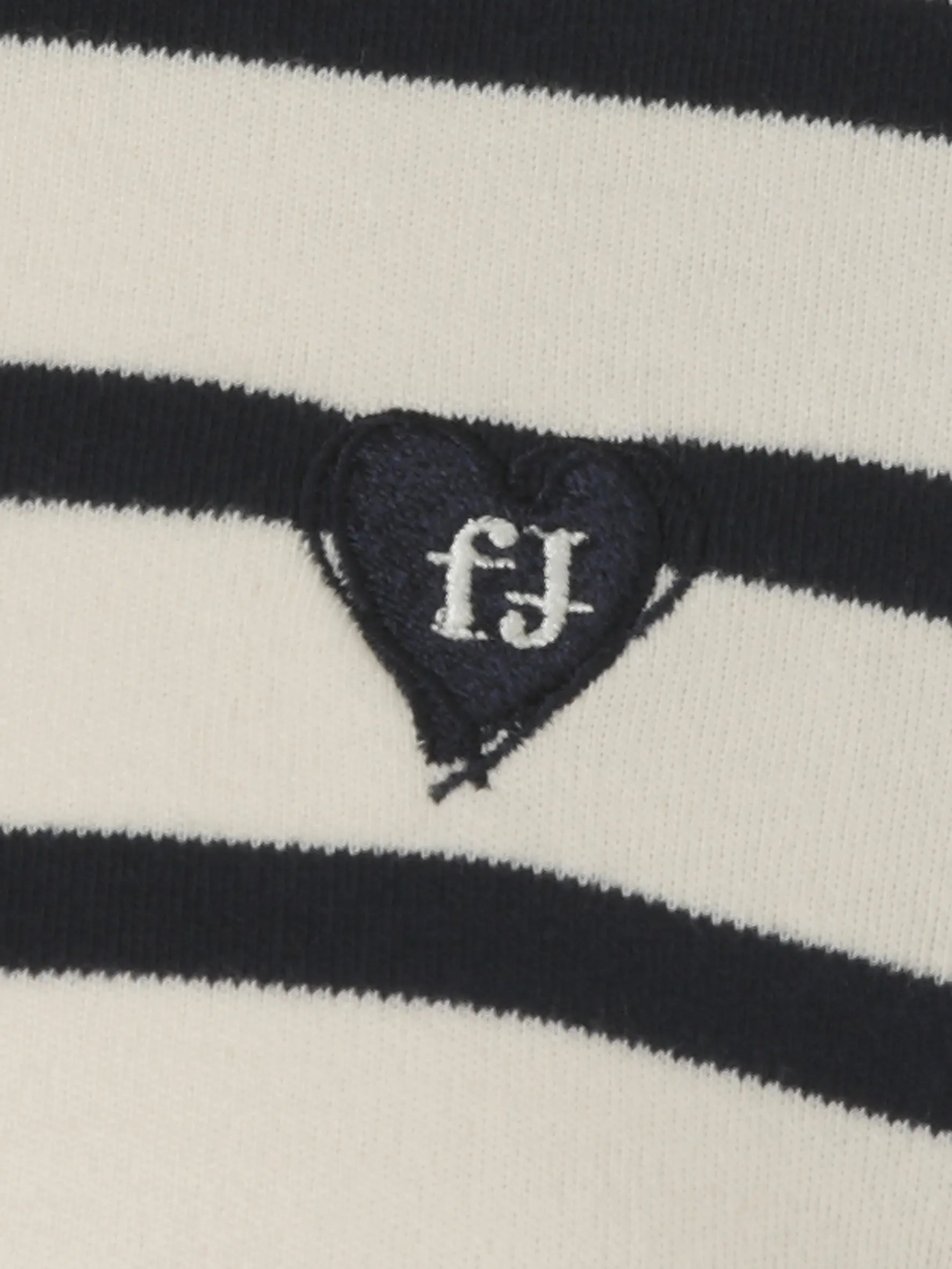 Sweatshirt gestreift aus Baumwolle