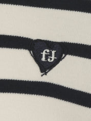 Sweatshirt gestreift aus Baumwolle