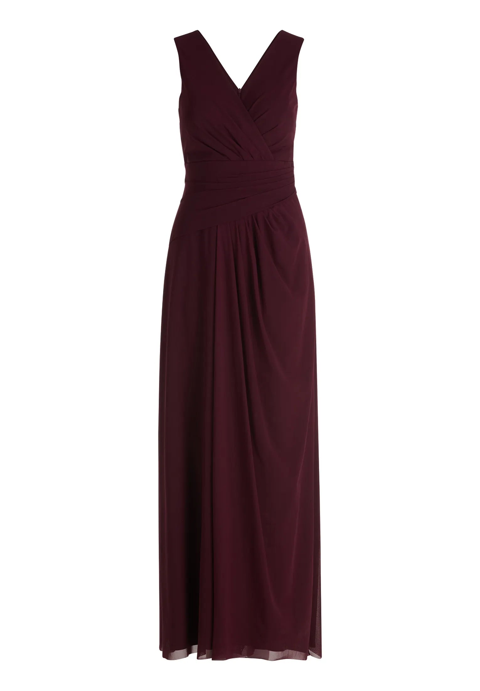 Abendkleid Maxi mit V-Ausschnitt