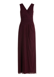 Abendkleid Maxi mit V-Ausschnitt