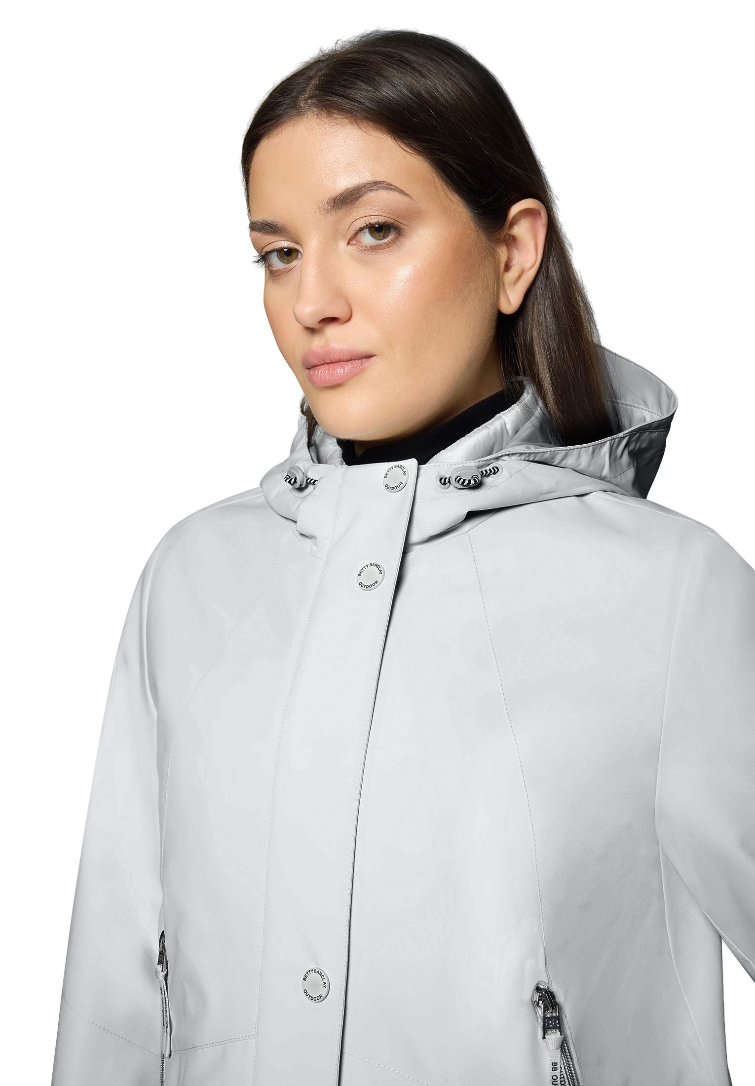 Übergangsjacke mit Kapuze