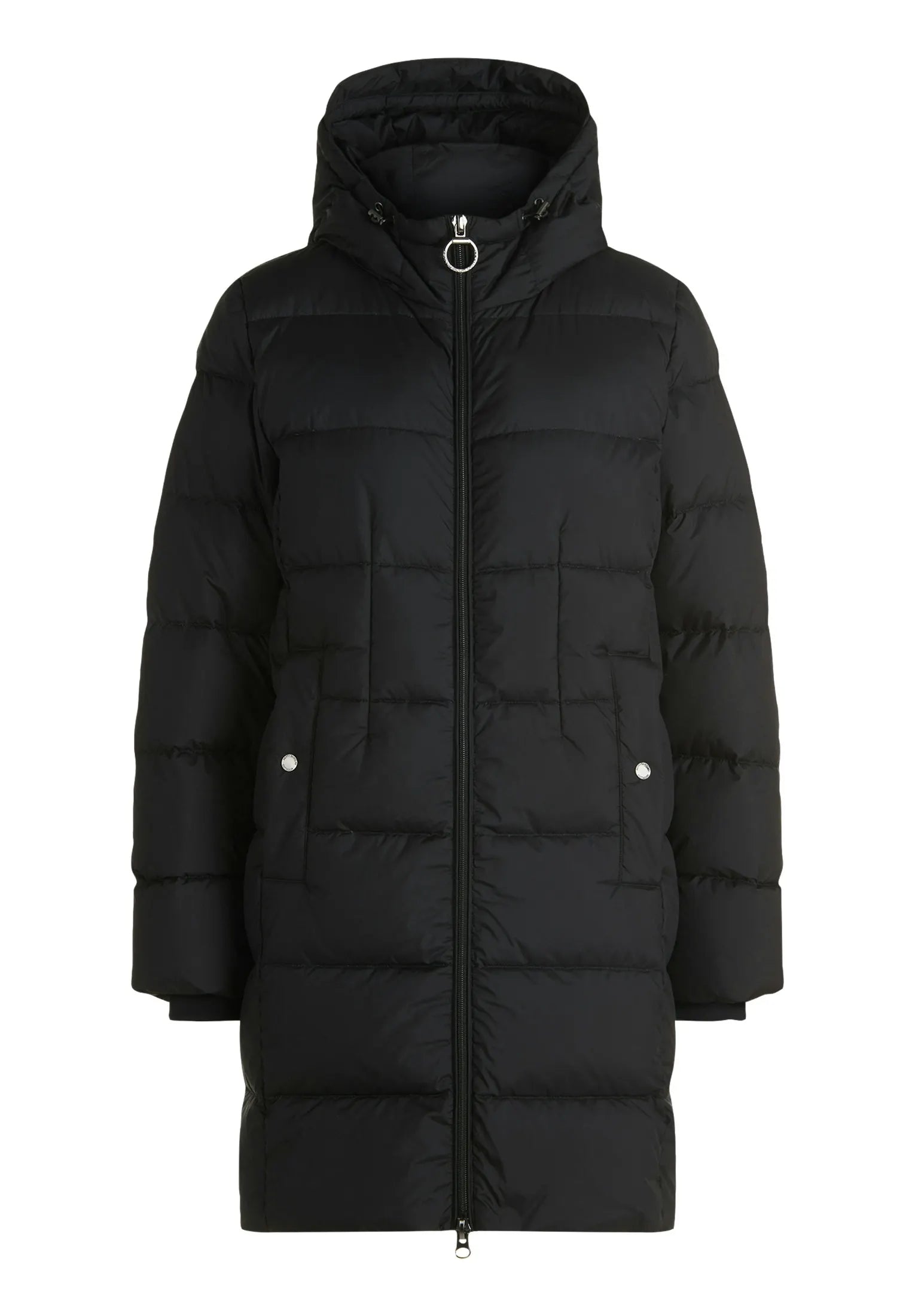 Daunen-Steppjacke mit Kapuze