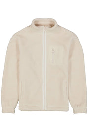 Fleecejacke mit Stehkragen