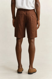 Leinen Shorts Regular Fit
