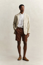Leinen Shorts Regular Fit