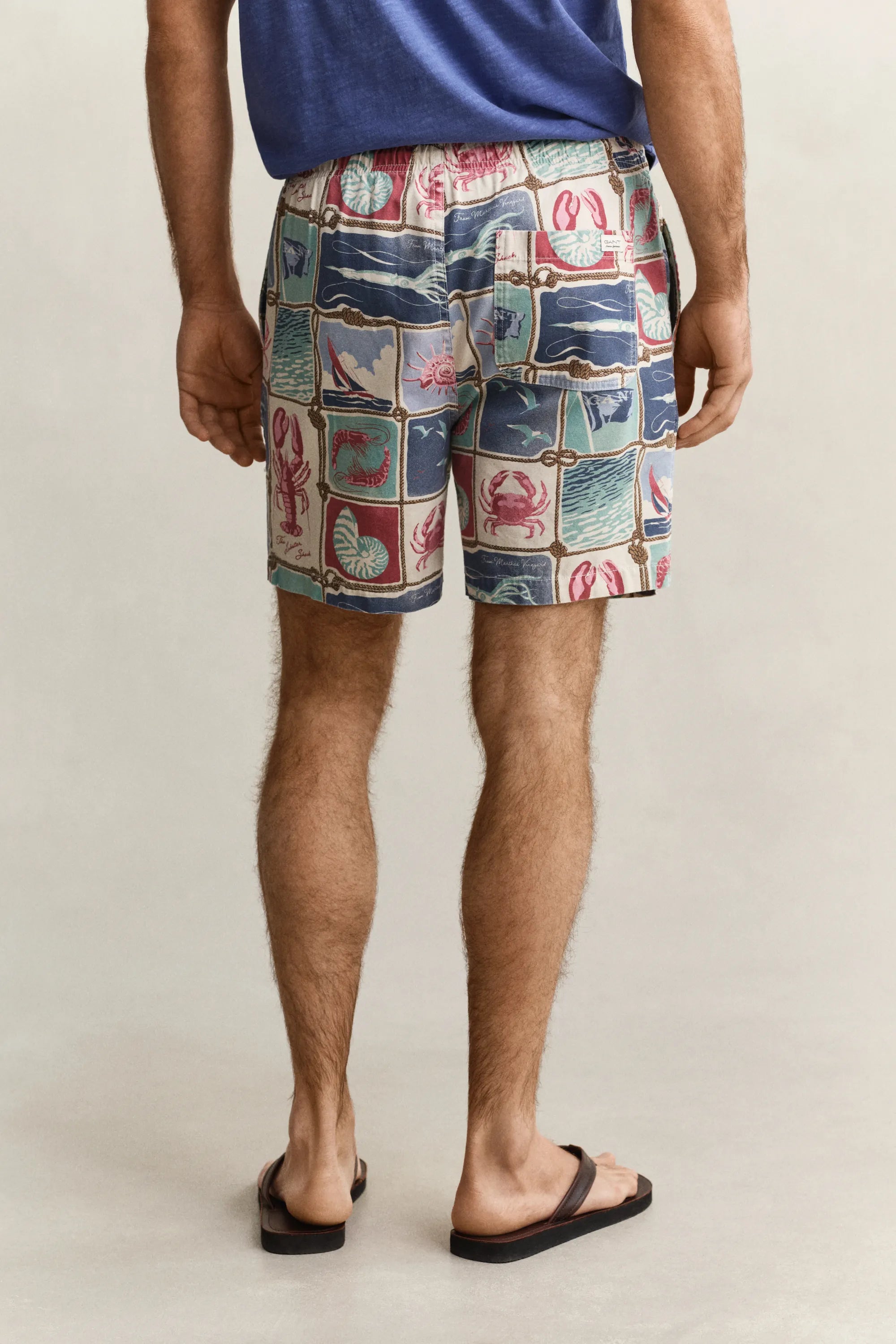 Canvas-Shorts aus Bio-Baumwolle