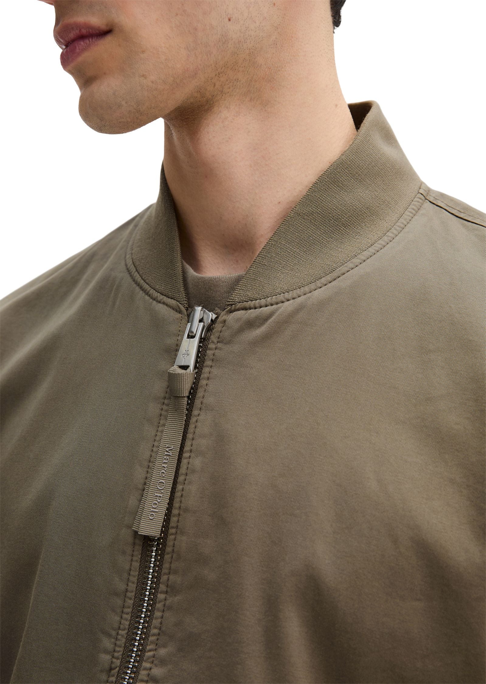 Bomberjacke aus Baumwolle