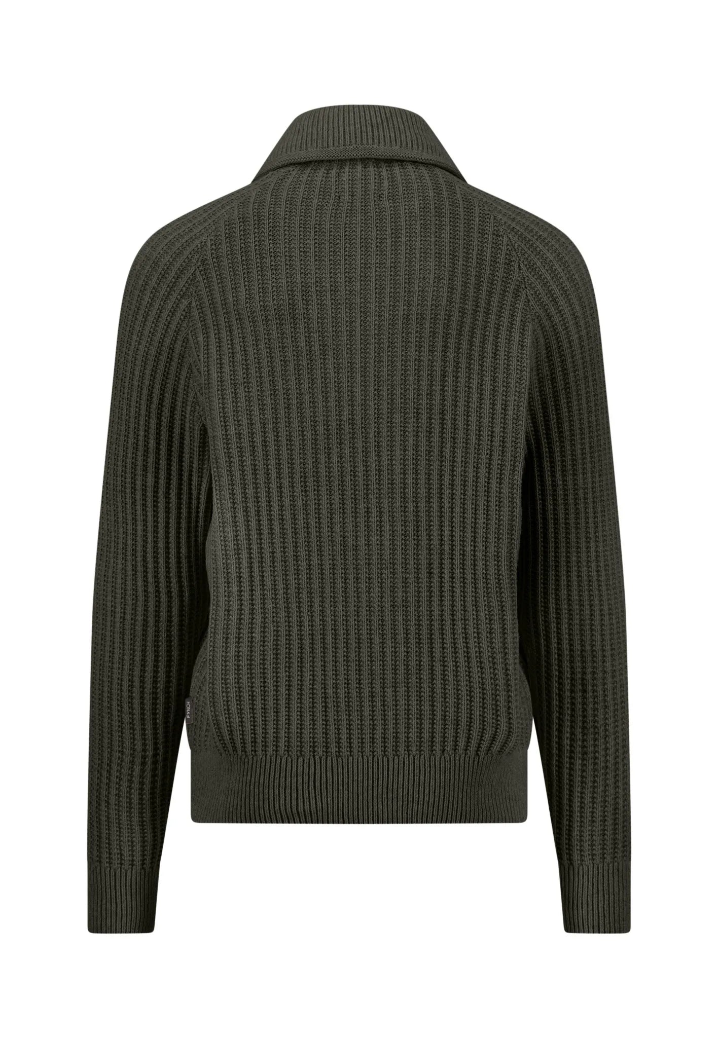 Strickpullover mit Quarter-Zip