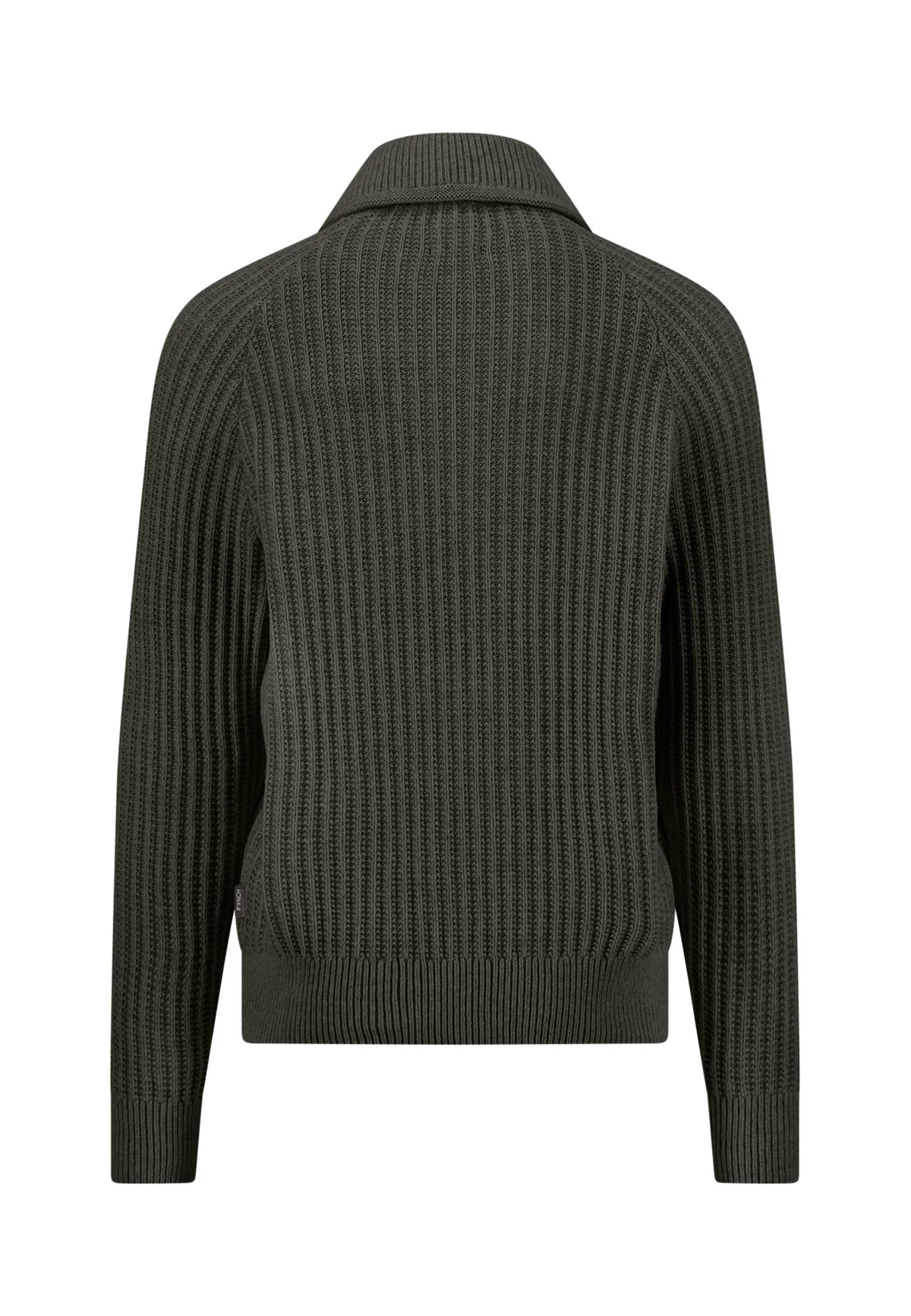 Strickpullover mit Quarter-Zip