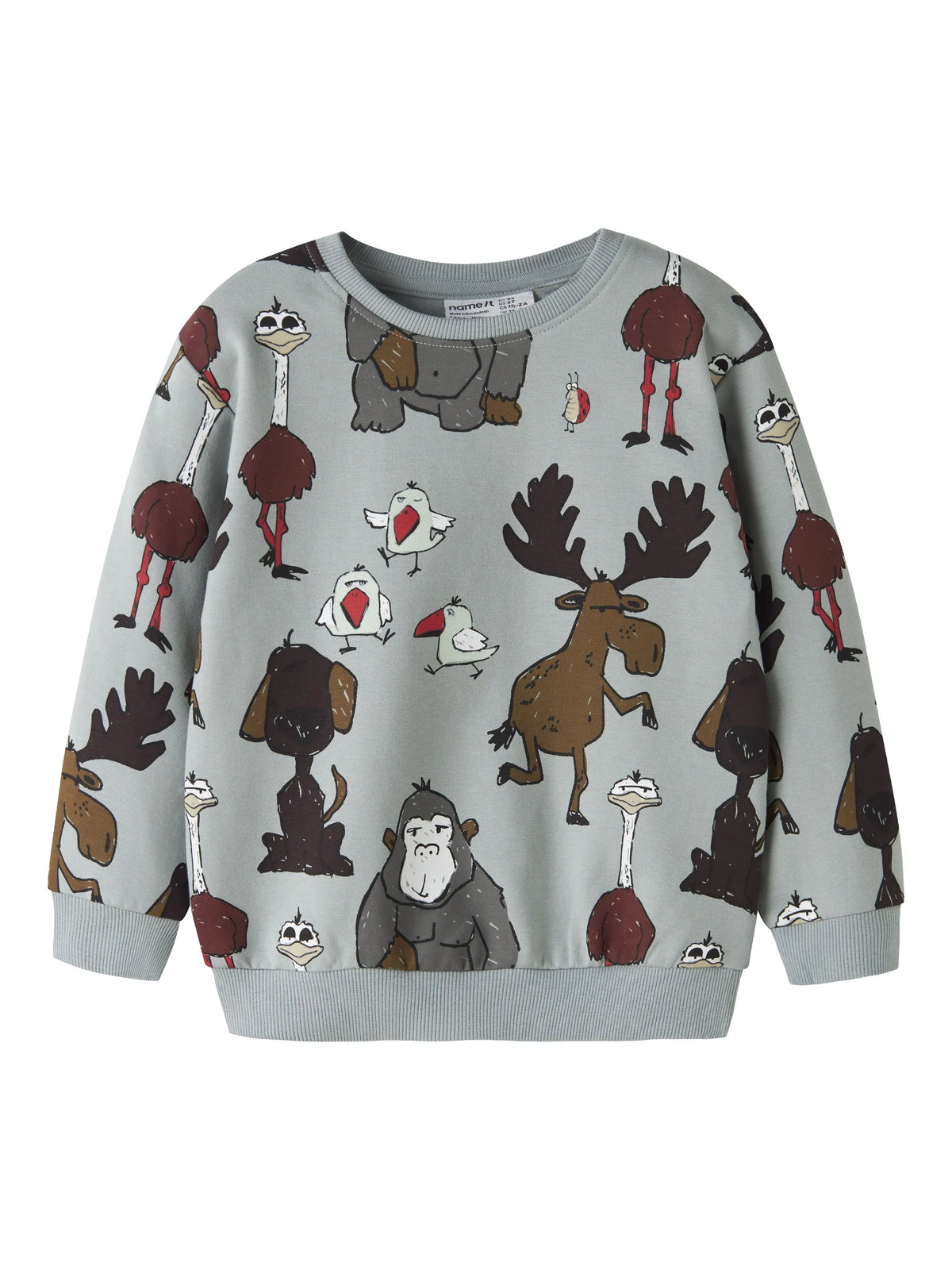 Sweatshirt aus Baumwolle