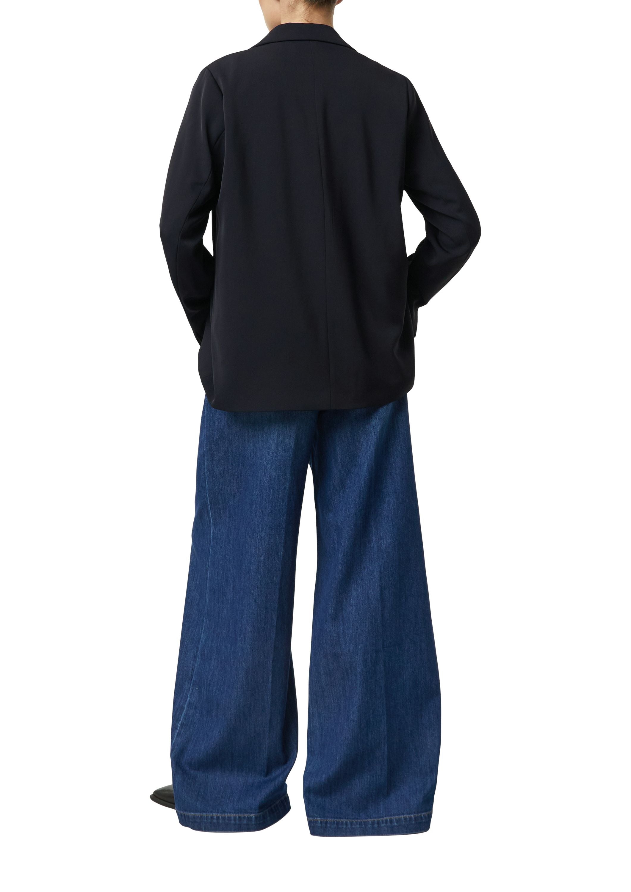 Blazer oversized mit Paspeltaschen